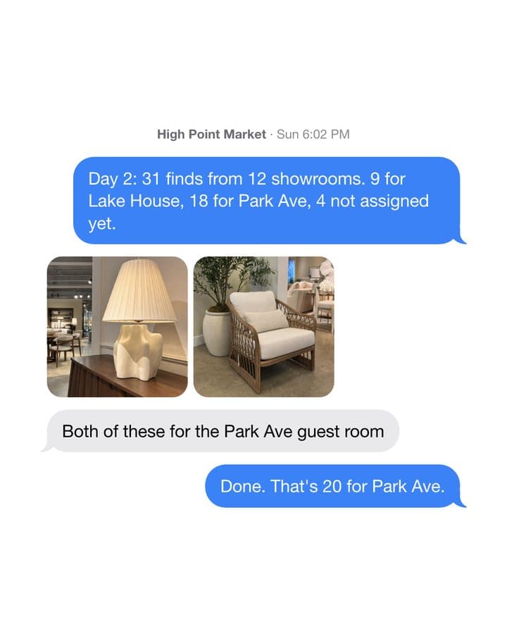 MONA texts a day two count of finds by project