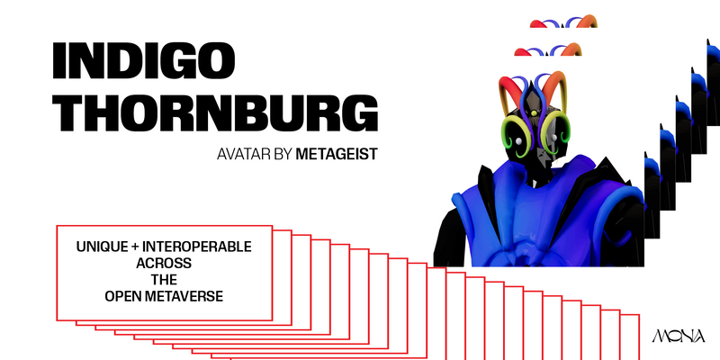Meet the artist behind the avatar, Indigo Thornbug: Metageist