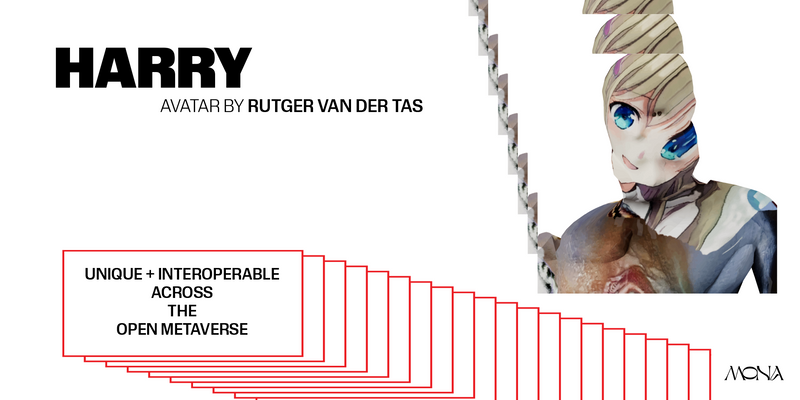Meet the artist behind the avatar, Harry: Rutger Van Der Tas