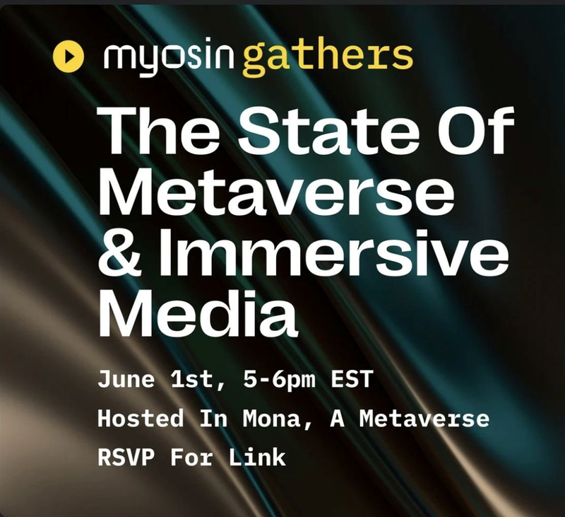 Featured Event Today: Myosin Gathers - Join us at 6pm ET / 9pm UTC
